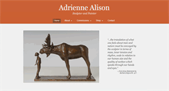 Desktop Screenshot of adriennealison.com